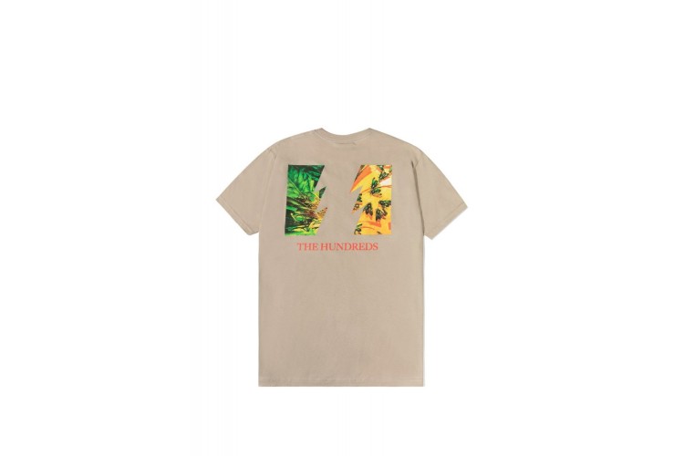 The Hundreds Lord Flag T-Shirt Sand