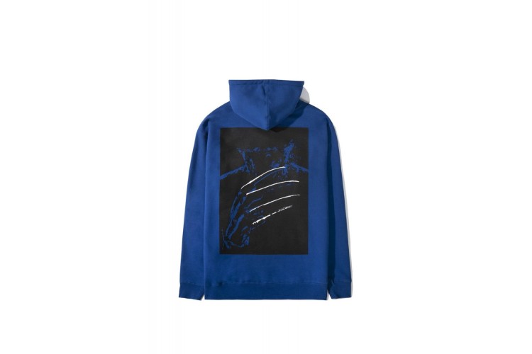 The Hundreds x A Nightmare On Elm Street Cover Hooded Pullover Blue