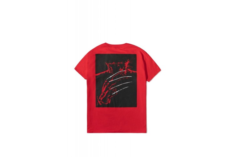 The Hundreds x A Nightmare On Elm Street Cover T-Shirt Red