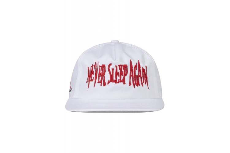 The Hundreds x A Nightmare On Elm Street Kruger Snapback Hat White