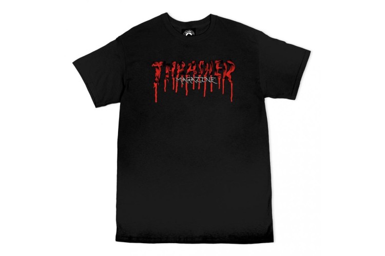 Thrasher Blood Drip T-Shirt Black