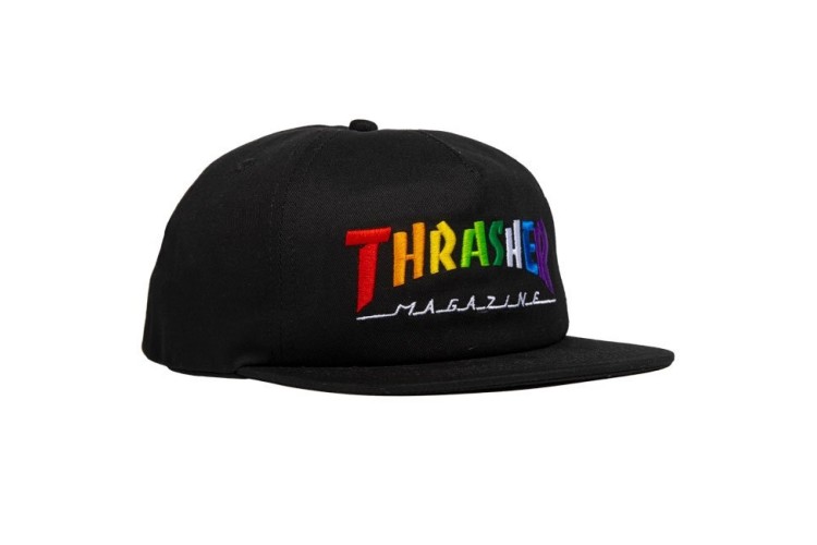 Thrasher Cap Rainbow Mag Snapback