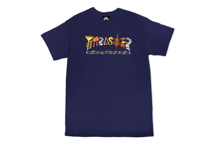 Thrasher Filmore T-Shirt Navy Blue