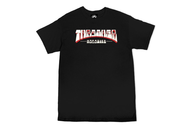 Thrasher Firme Logo T-Shirt Black