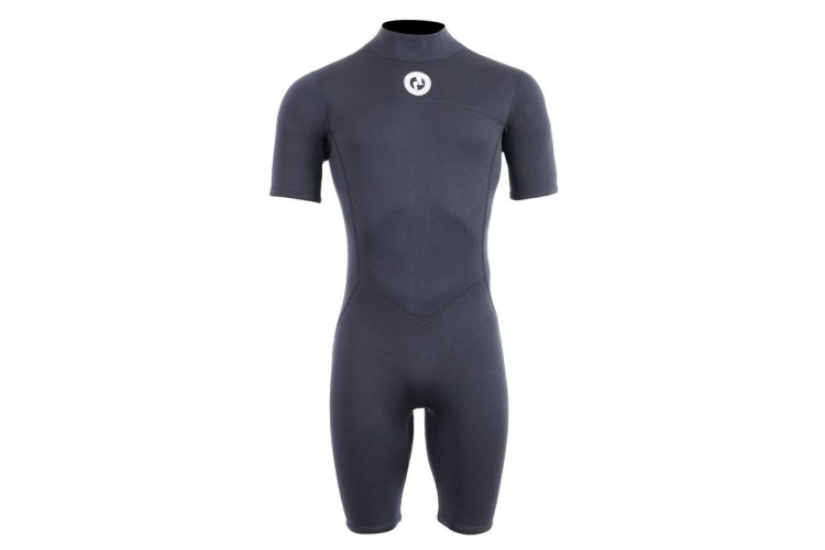 Two Bare Feet Thunderclap 2.5mm Mens Shorty Wetsuit (Black)