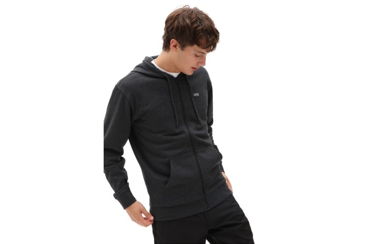 Vans Basic Zip Hoodie Black Heather