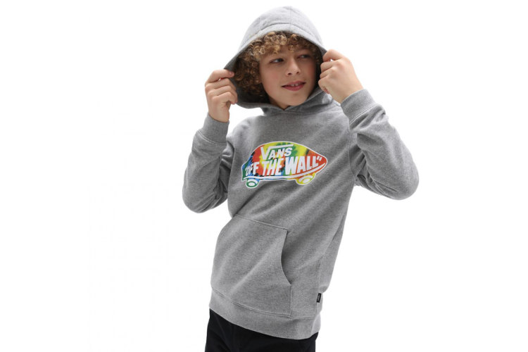 Vans Off The Wall Kids Hoodie Grey / Tie Dye