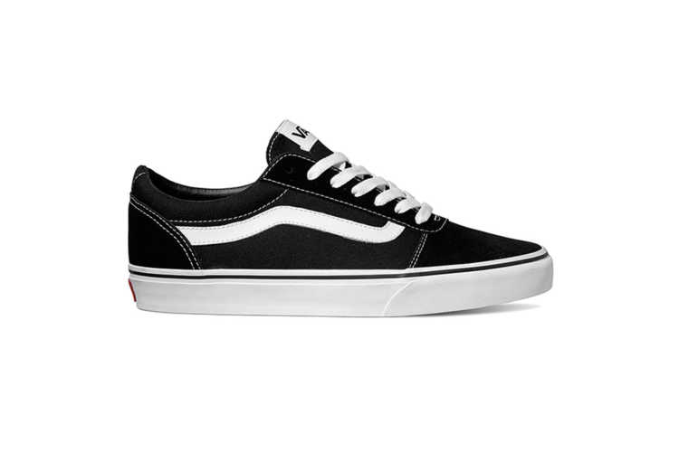 Vans Ward (Suede Canvas) Black / White