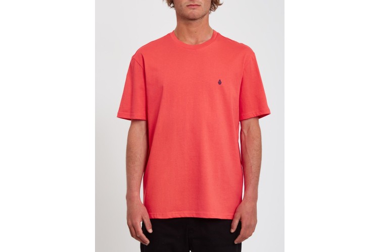 Volcom Stone Blanks T-Shirt Cayenne Red