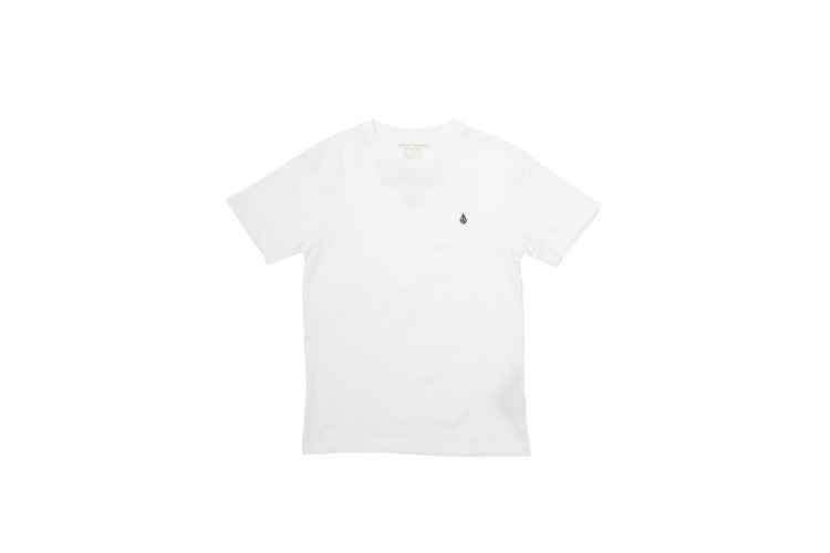 Volcom Stone Blanks Youth BSC T-Shirt White